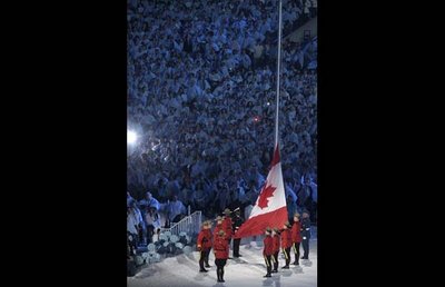 Prepping the flag.JPG