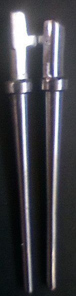 Different lengths at the hammer end