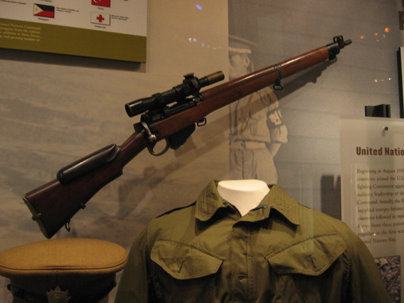 A #4MkI Enfield sniper.