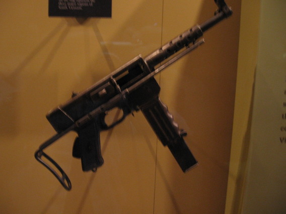 A French SMG.  Chambered in 32 ACP, I believe.  From the Vietnam War era.