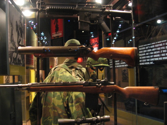I took this one because it's the first time I had a good look and an M79.